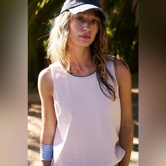 Free People Movement Scrimmage Onesie Faded Mauve XS S - Picture 5 of 6